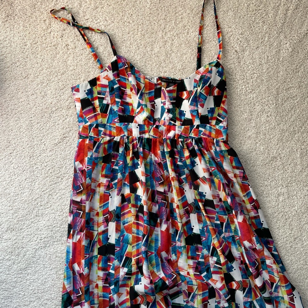 Felicity & Coco colorful cheery Maxi dress